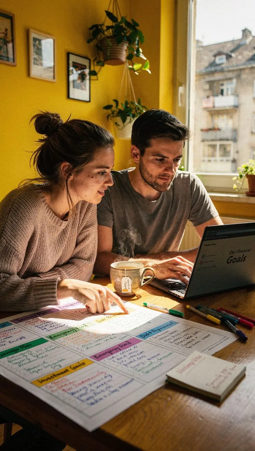 Készpénz és bankkártyák, amelyek a napi költségkezelést szimbolizálják
