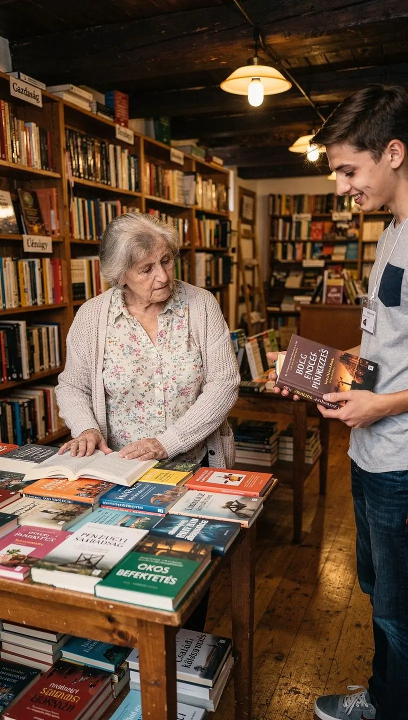 Pénzügyi tervezéshez kapcsolódó könyvek a polcon
